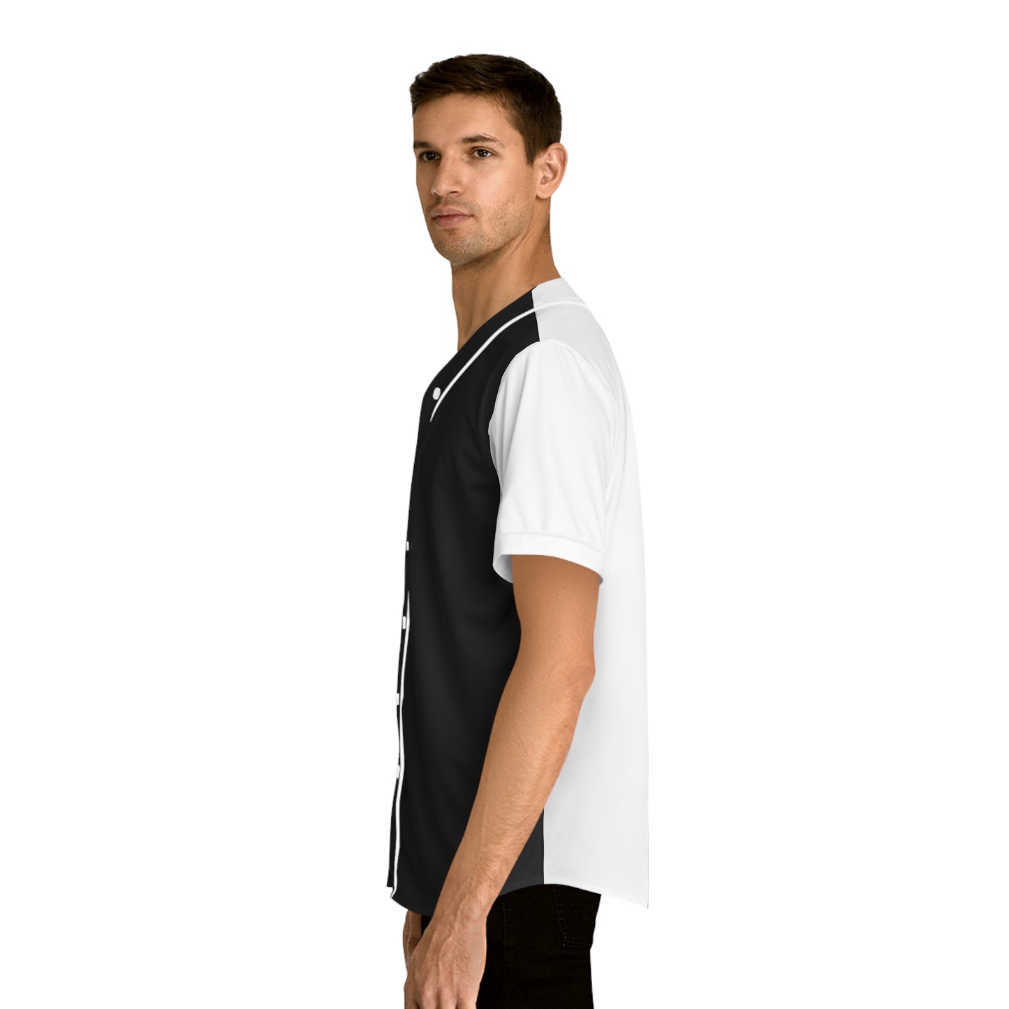 Stylish Men's Baseball Jersey - Perfect for Game Day and Casual Wear