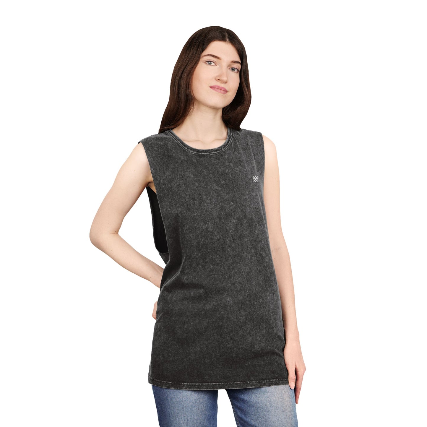 Copy of Unisex Stonewash Tank Top - Casual Summer Essential