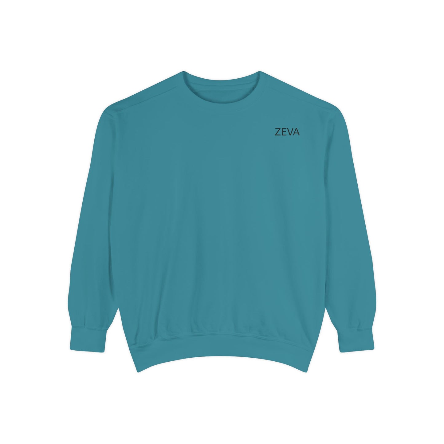 Garment-Dyed Sweatshirt Retro Car Design - Casual Outings & Gifting