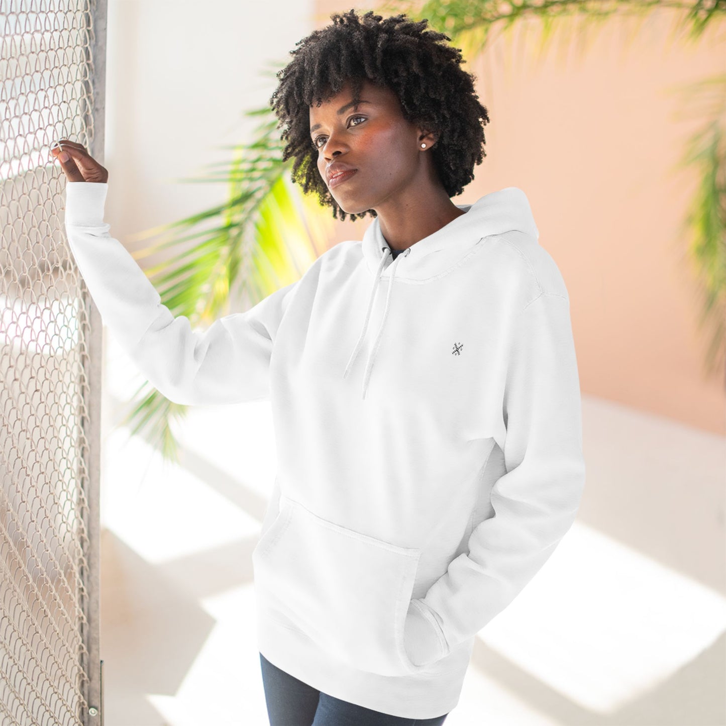 Cozy Three-Panel Fleece Hoodie for Everyday Comfort