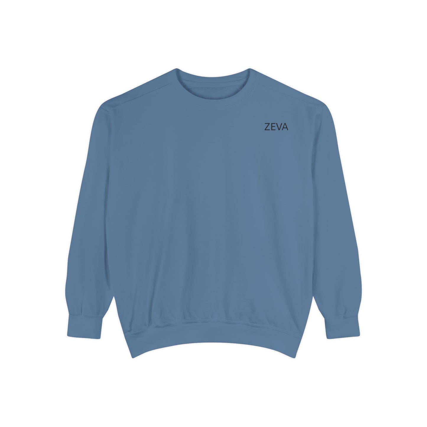 Garment-Dyed Sweatshirt Retro Car Design - Casual Outings & Gifting