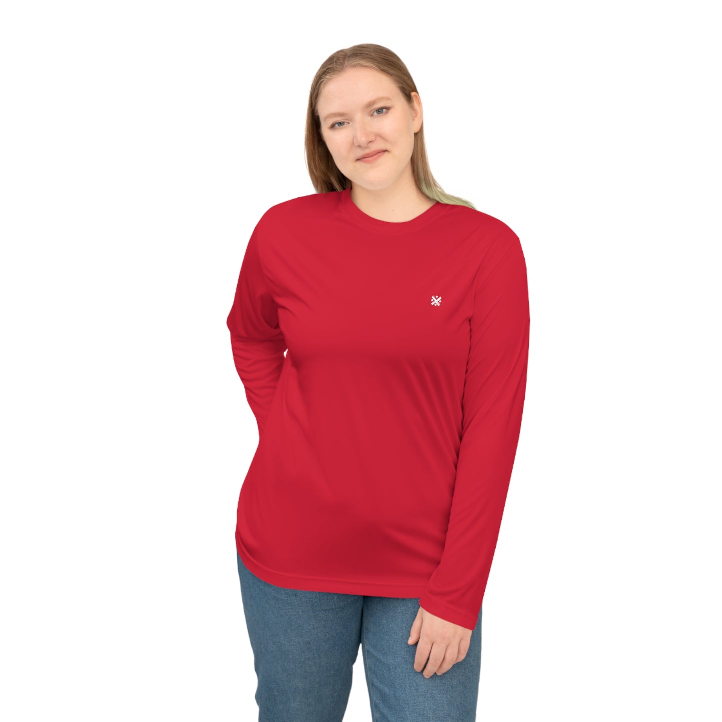 Unisex Performance Long Sleeve Shirt - Lightweight Activewear for Fitness Enthusiasts