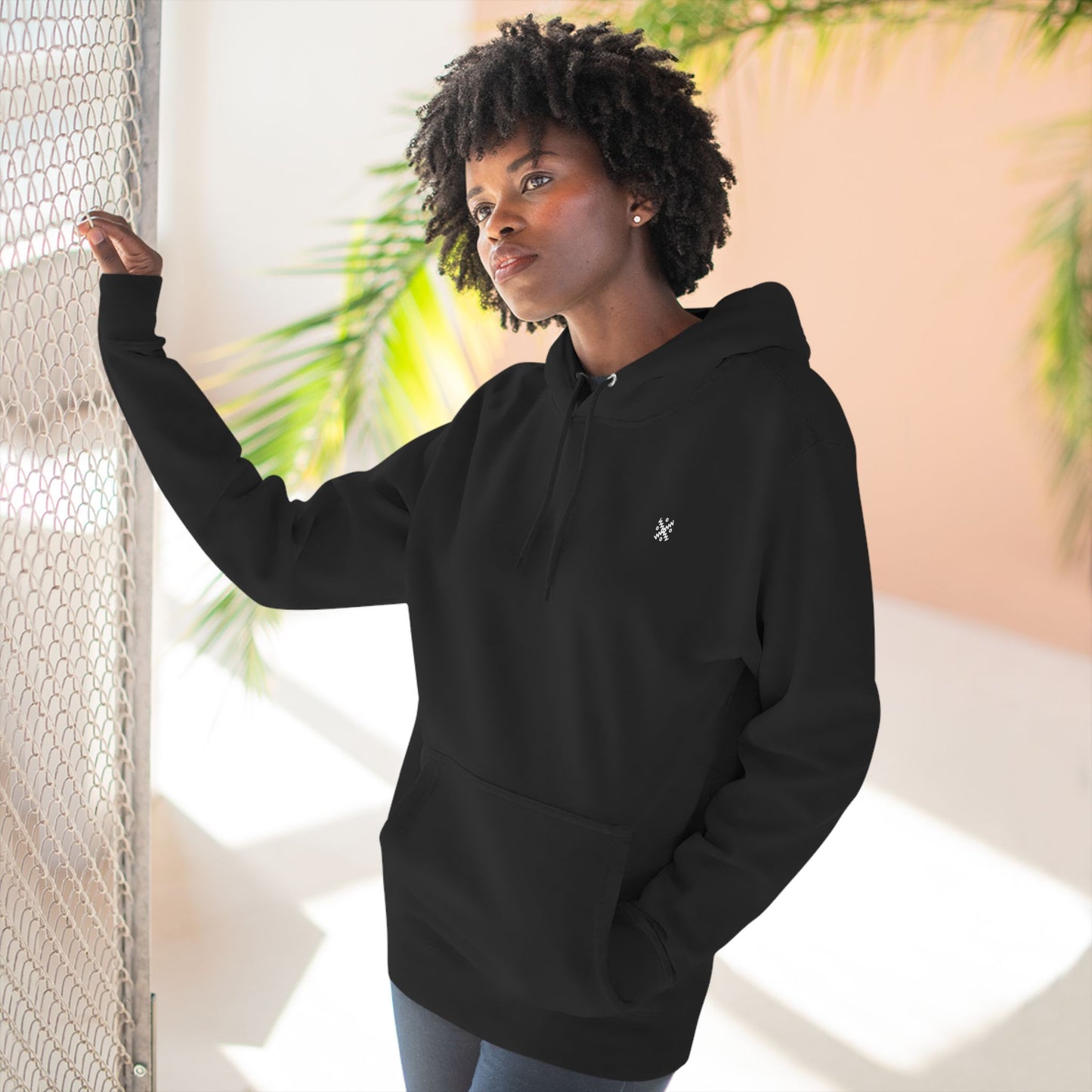 Cozy Three-Panel Fleece Hoodie for Everyday Comfort