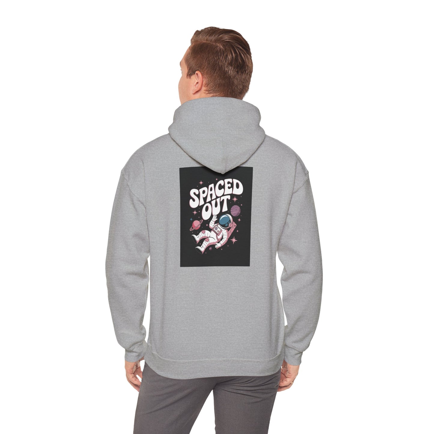 Spaced Out Unisex Hoodie - Cosmic Vibes for Space Enthusiasts