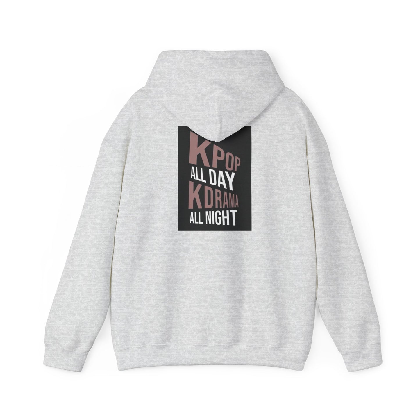 K-Pop All Day Unisex Hooded Sweatshirt - Perfect for Music Lovers