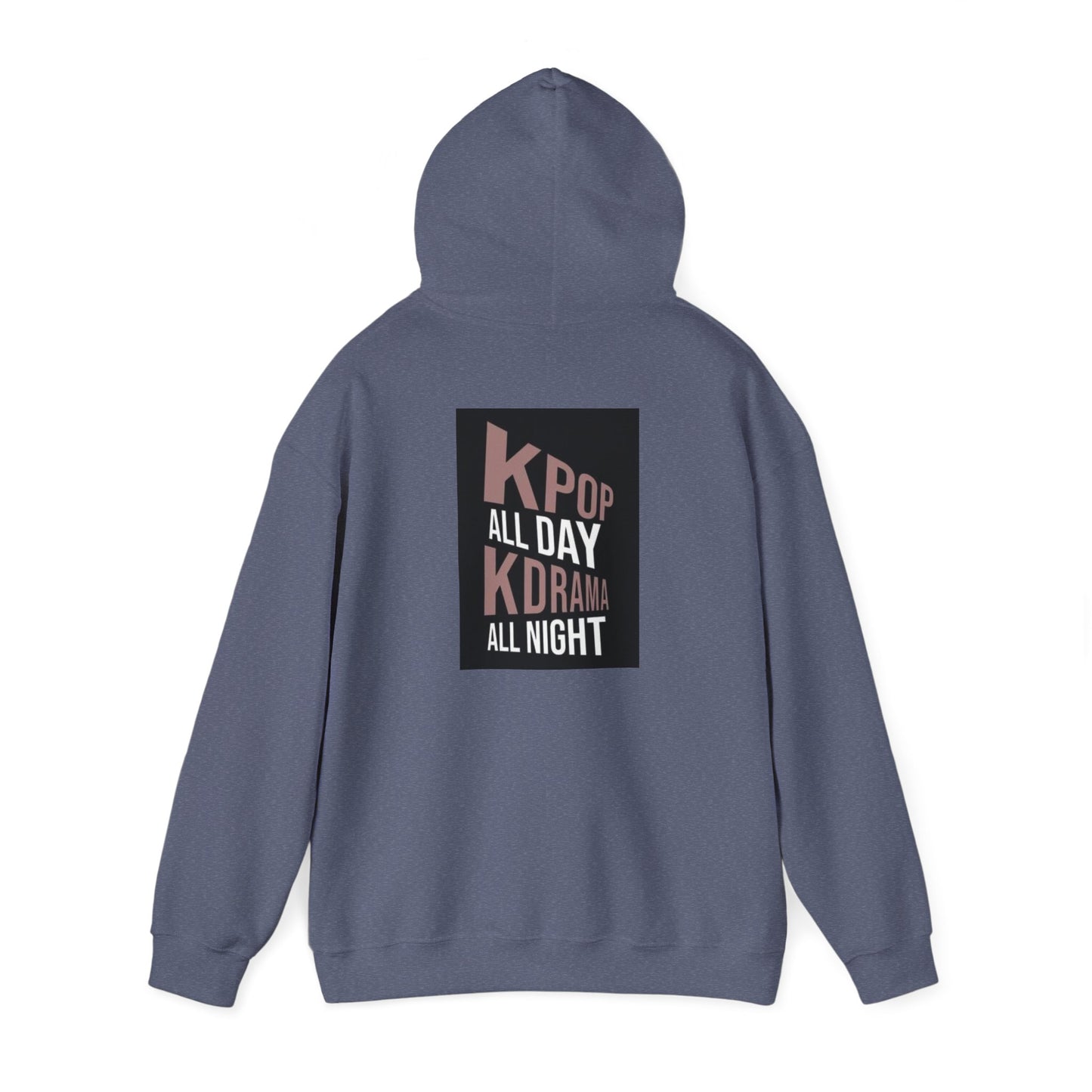 K-Pop All Day Unisex Hooded Sweatshirt - Perfect for Music Lovers