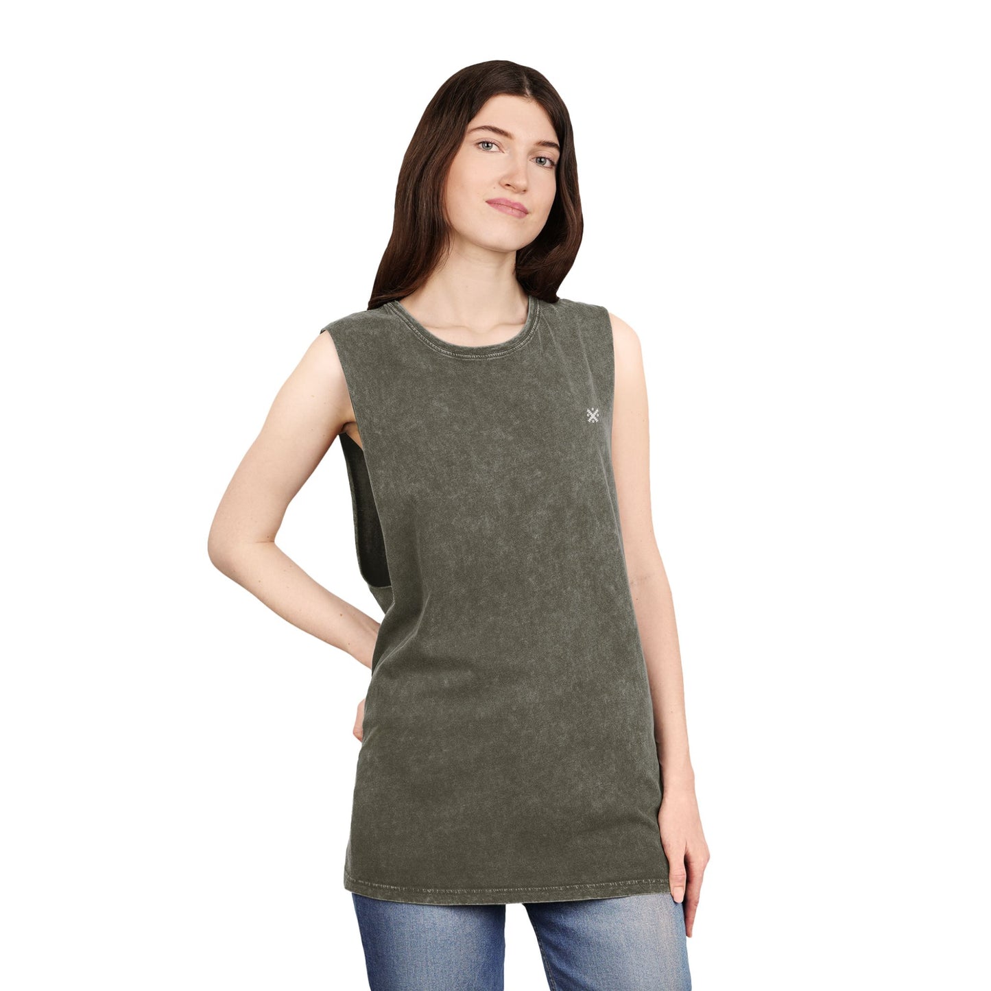 Copy of Unisex Stonewash Tank Top - Casual Summer Essential