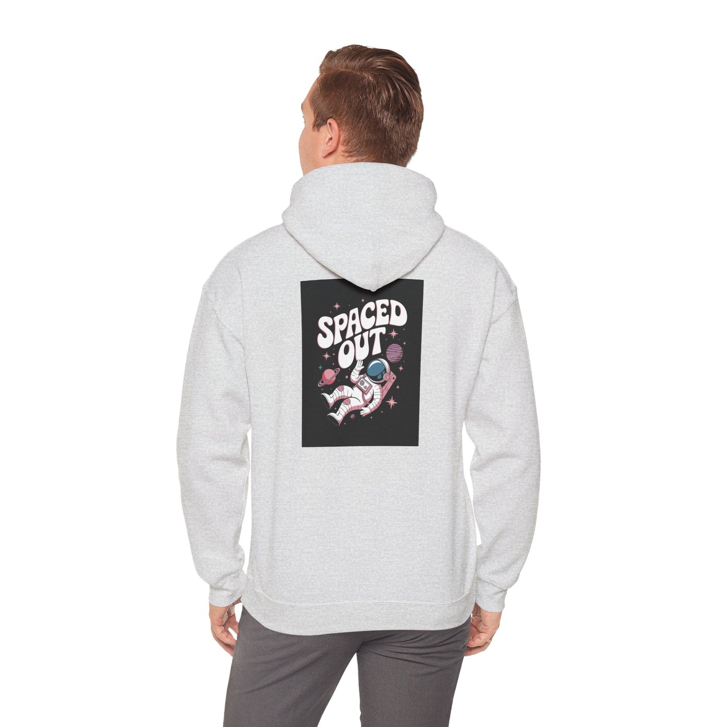 Spaced Out Unisex Hoodie - Cosmic Vibes for Space Enthusiasts