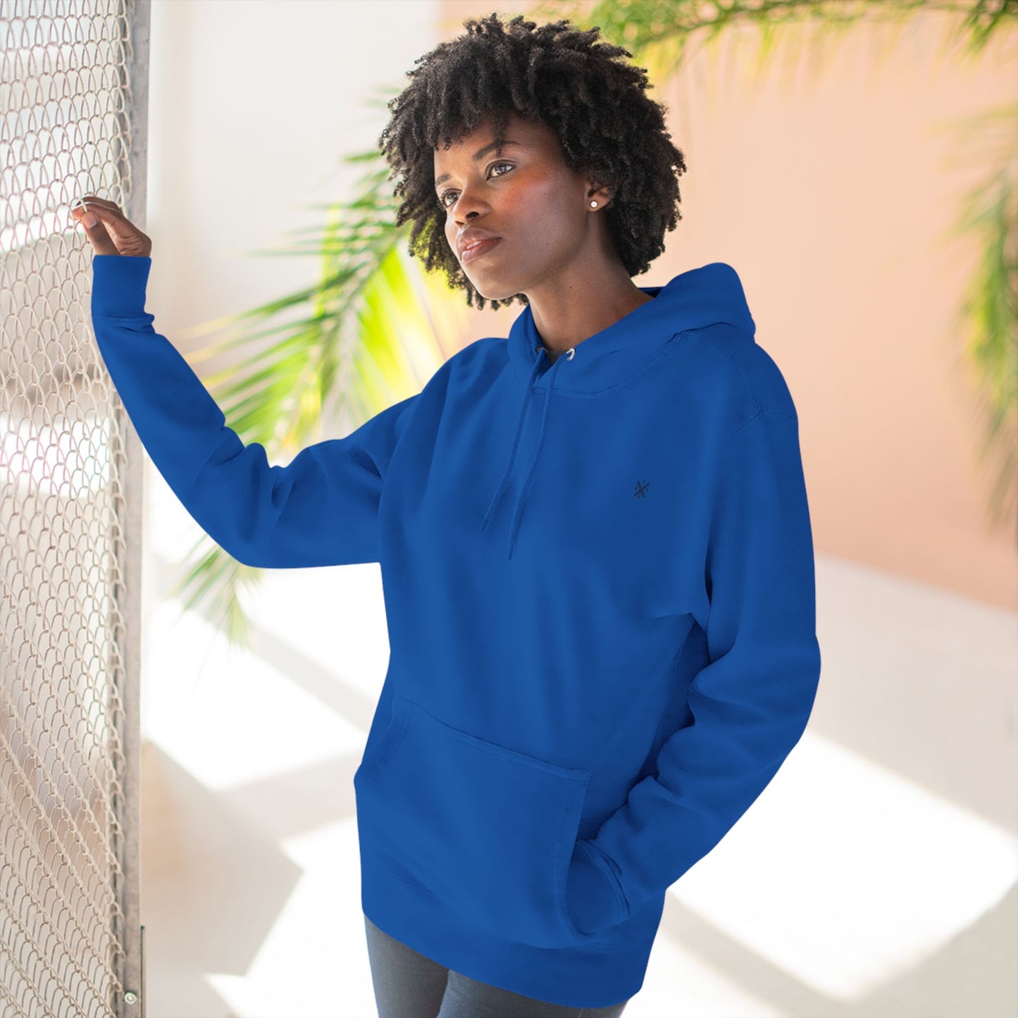 Cozy Three-Panel Fleece Hoodie for Everyday Comfort