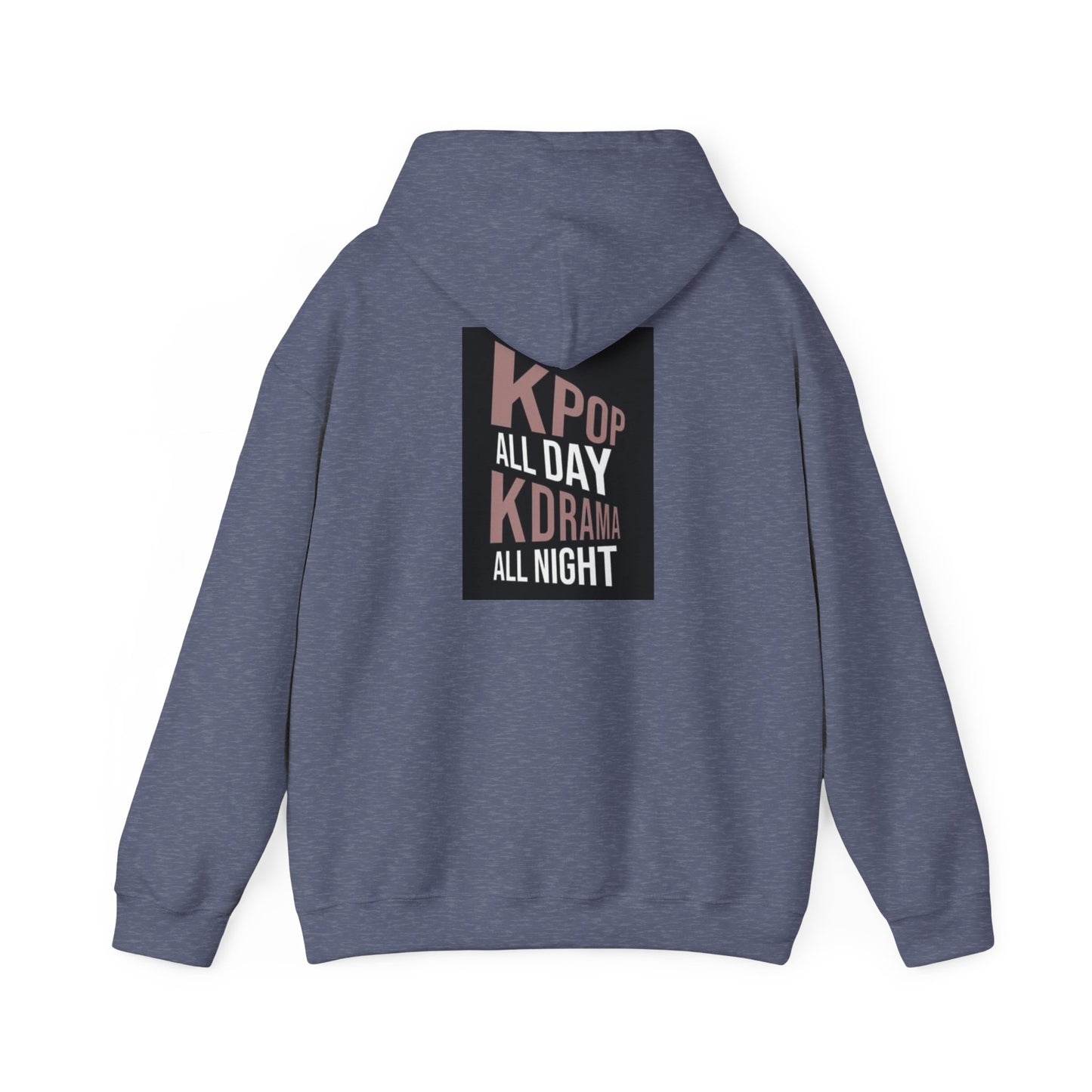 K-Pop All Day Unisex Hooded Sweatshirt - Perfect for Music Lovers