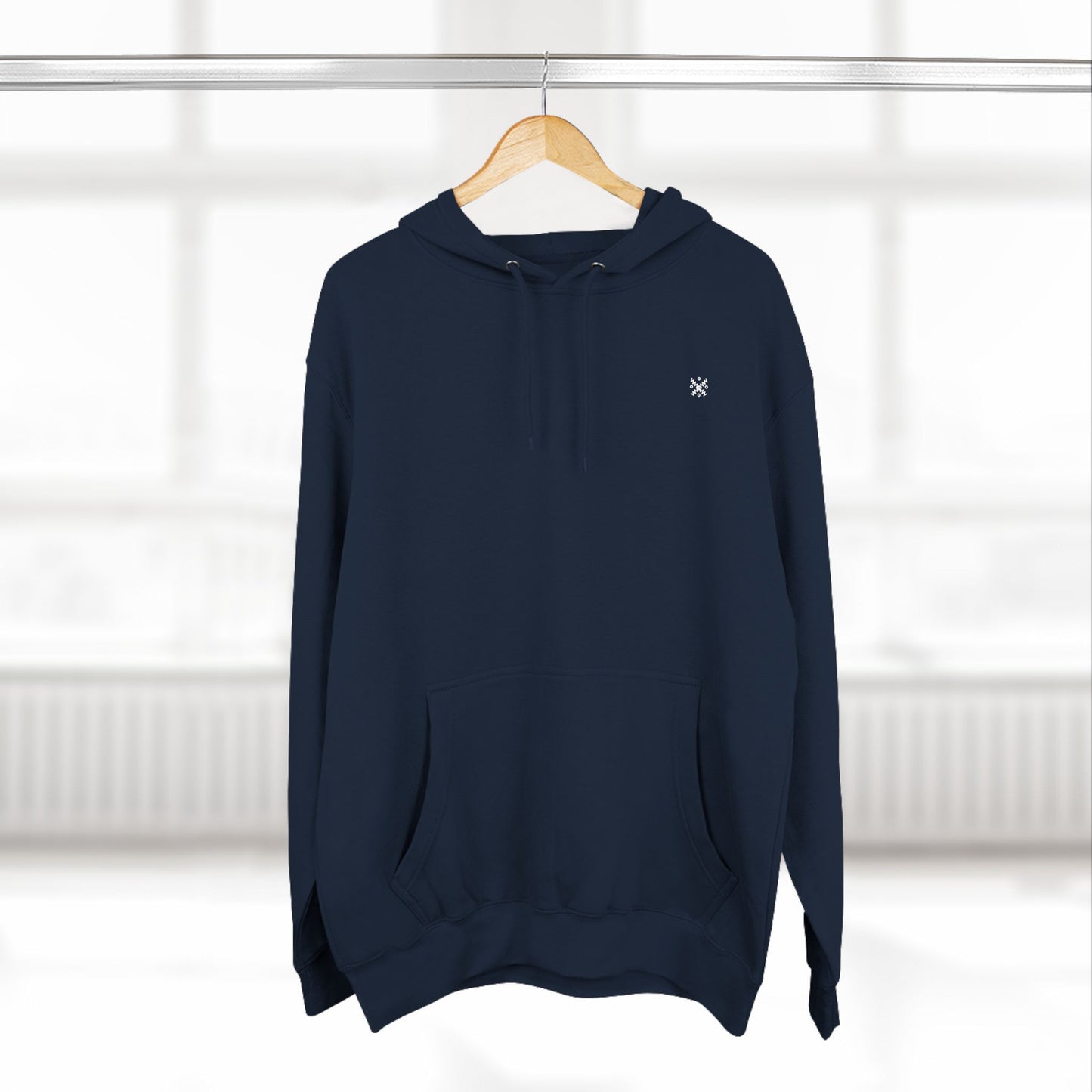 Cozy Three-Panel Fleece Hoodie for Everyday Comfort