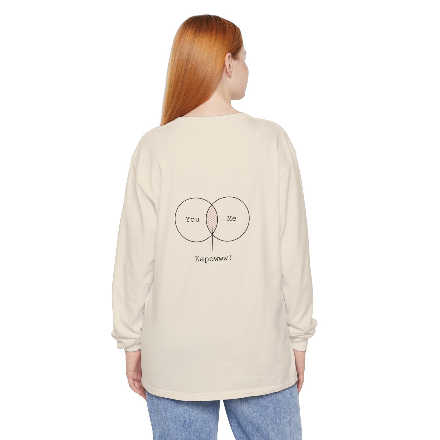 Copy of women Long Sleeve T-Shirt - You Me Kapowww! Casual Wear