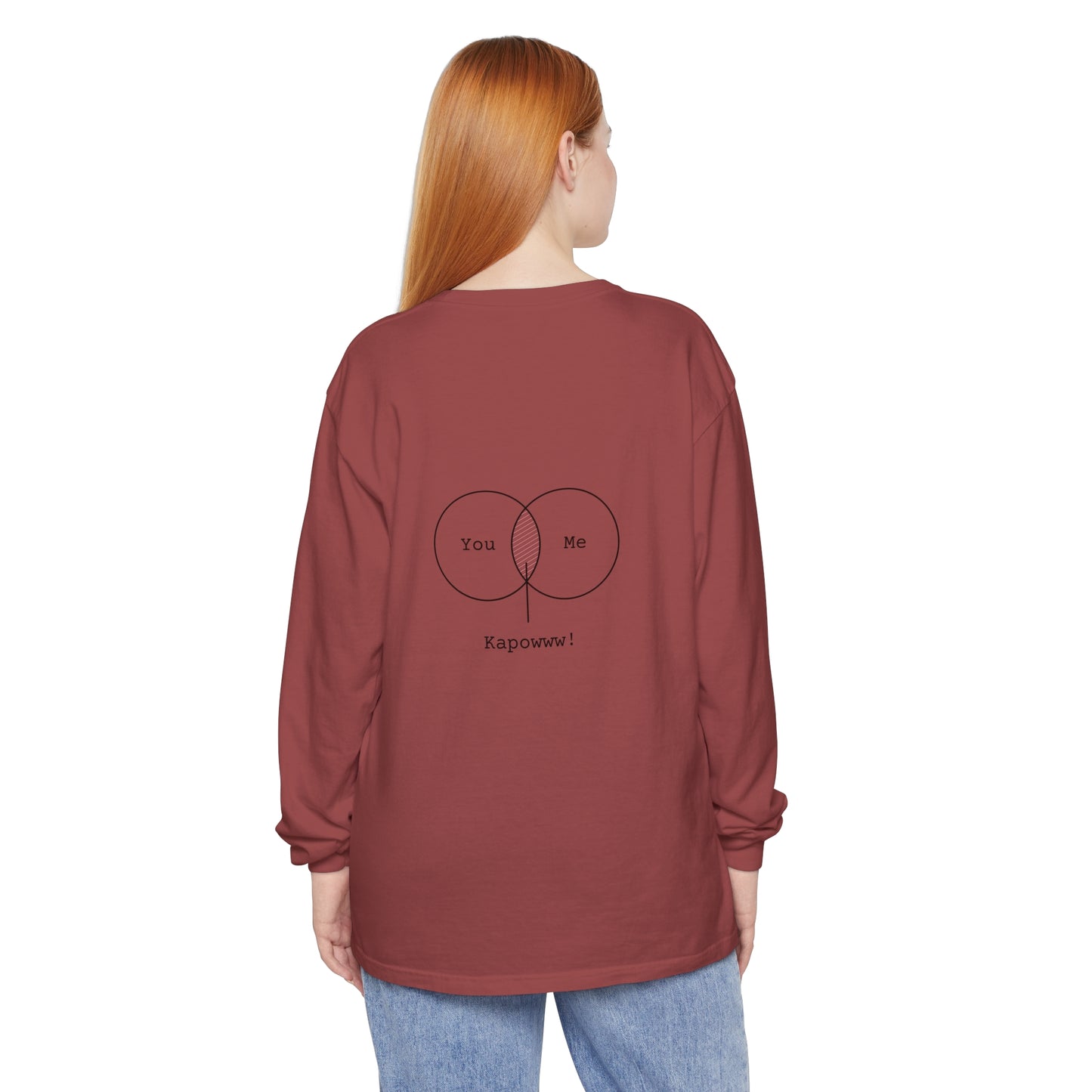 Copy of women Long Sleeve T-Shirt - You Me Kapowww! Casual Wear