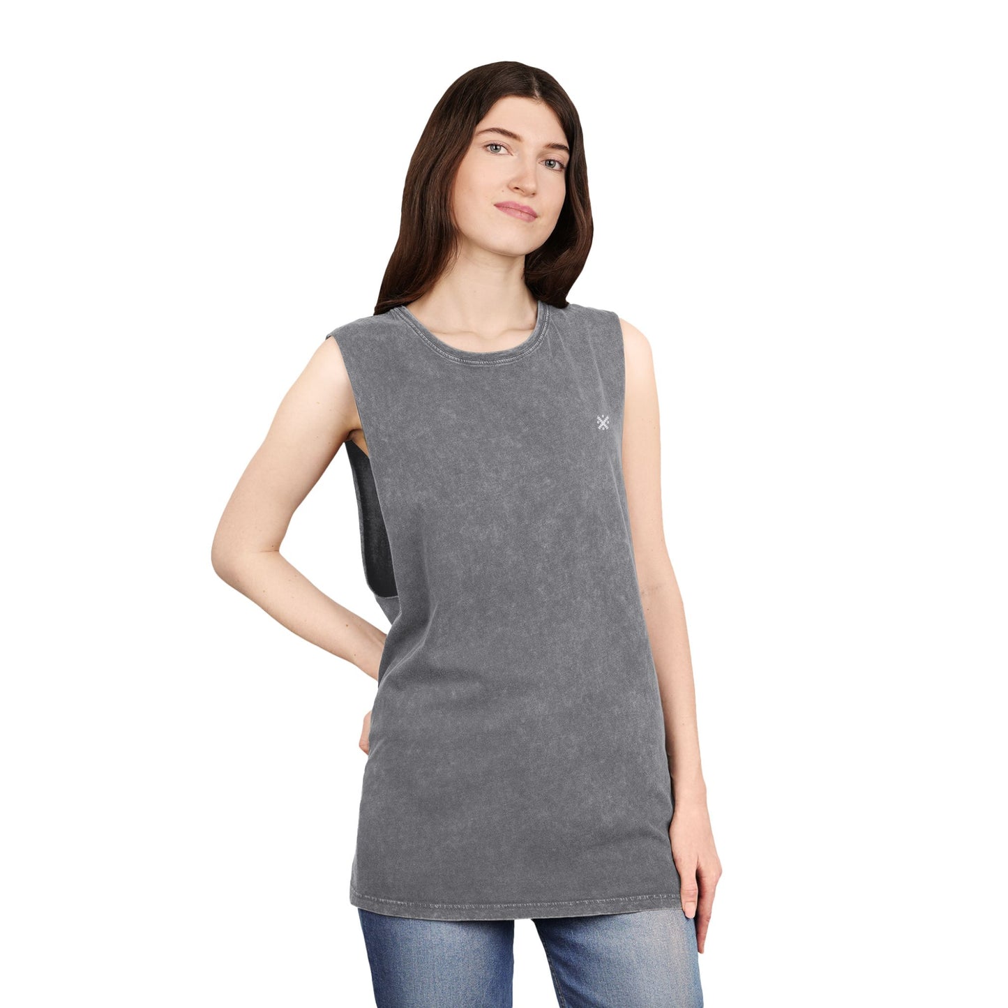 Copy of Unisex Stonewash Tank Top - Casual Summer Essential