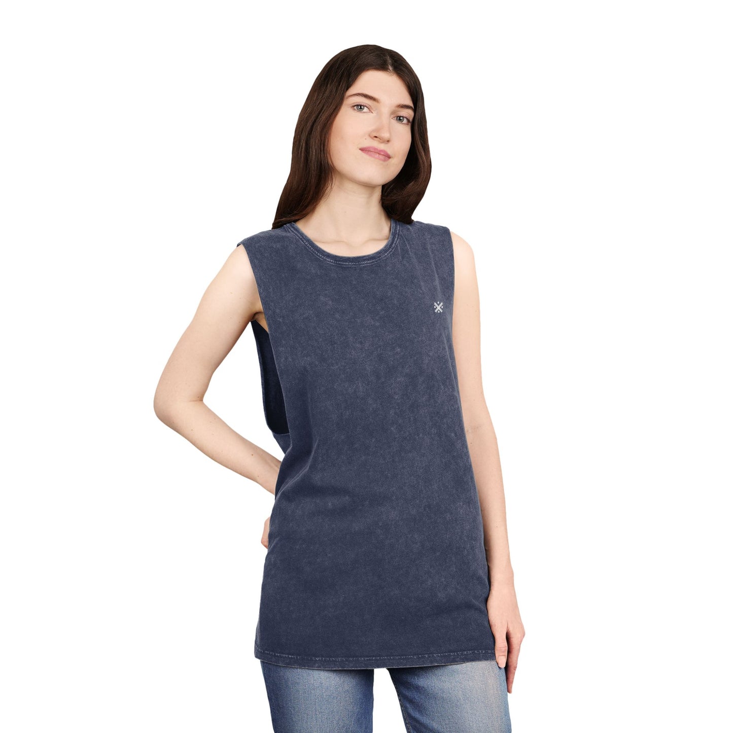 Copy of Unisex Stonewash Tank Top - Casual Summer Essential