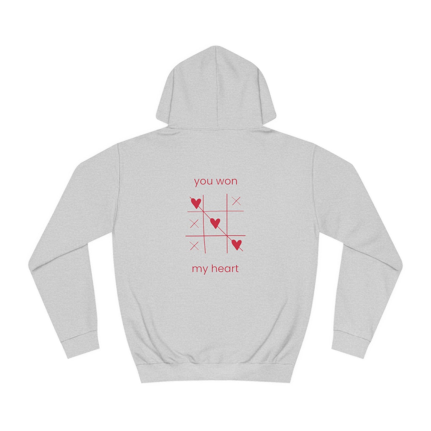 Copy of You Won My Heart Unisex College Hoodie - Stylish & Cozy Gift for Students