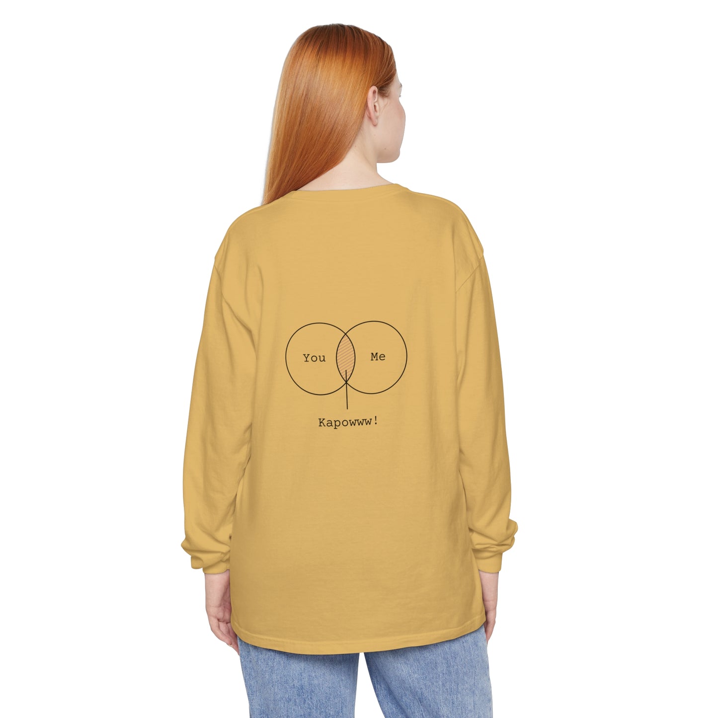 Copy of women Long Sleeve T-Shirt - You Me Kapowww! Casual Wear