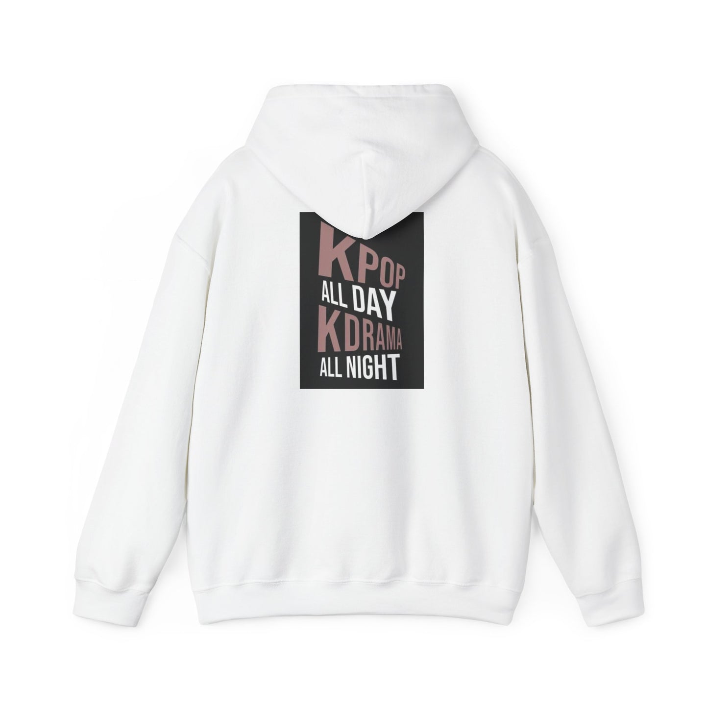 K-Pop All Day Unisex Hooded Sweatshirt - Perfect for Music Lovers