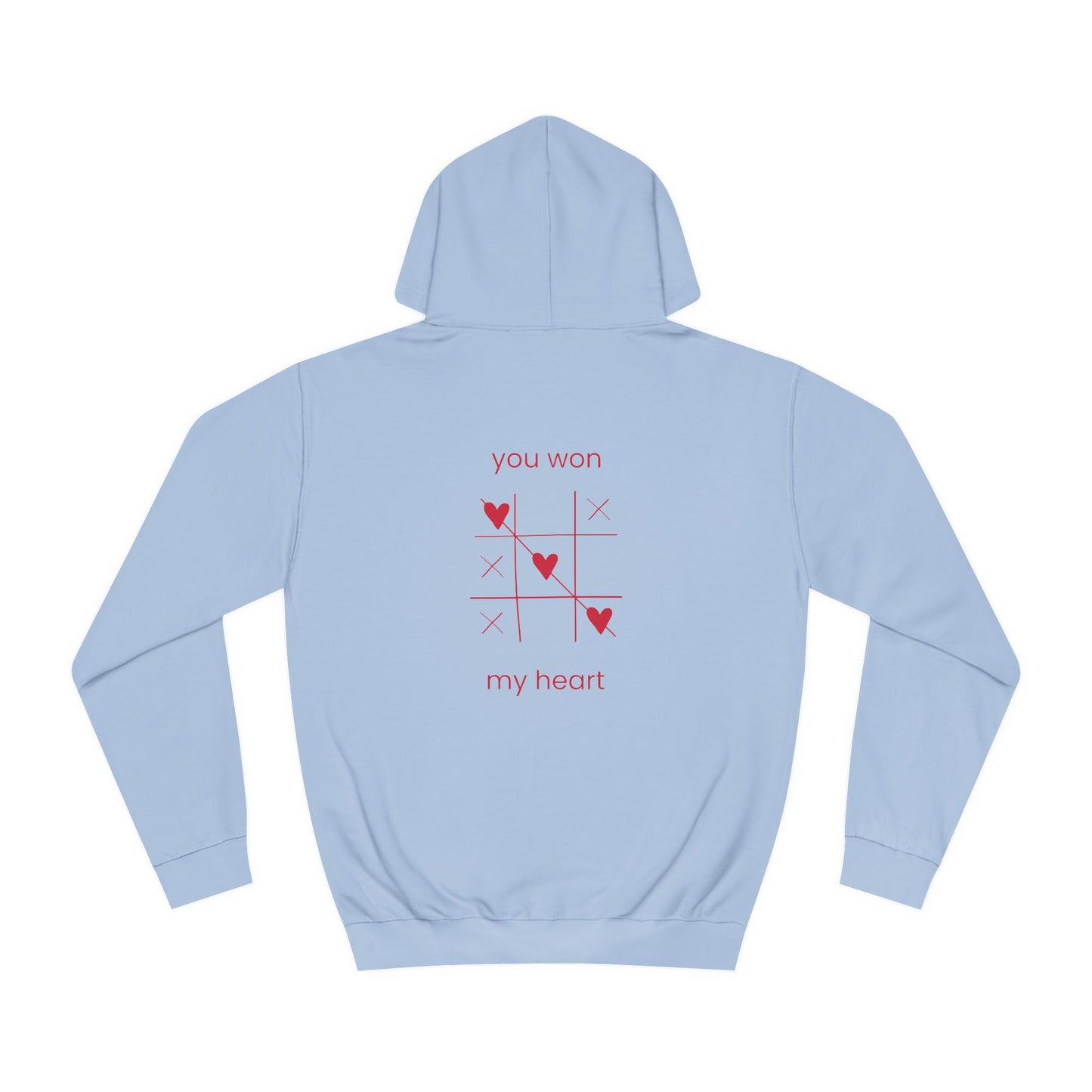 Copy of You Won My Heart Unisex College Hoodie - Stylish & Cozy Gift for Students