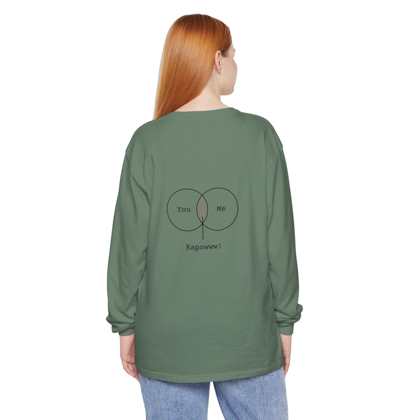 Copy of women Long Sleeve T-Shirt - You Me Kapowww! Casual Wear