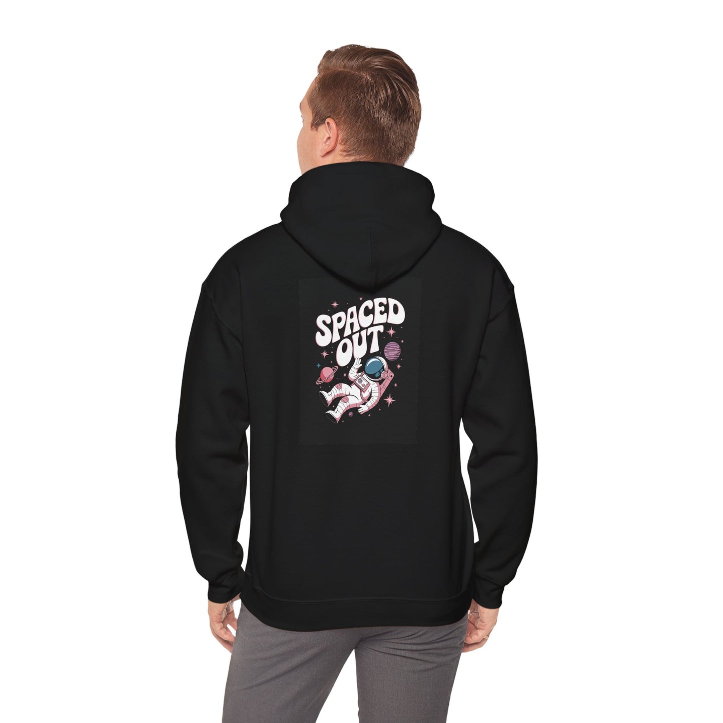 Spaced Out Unisex Hoodie - Cosmic Vibes for Space Enthusiasts