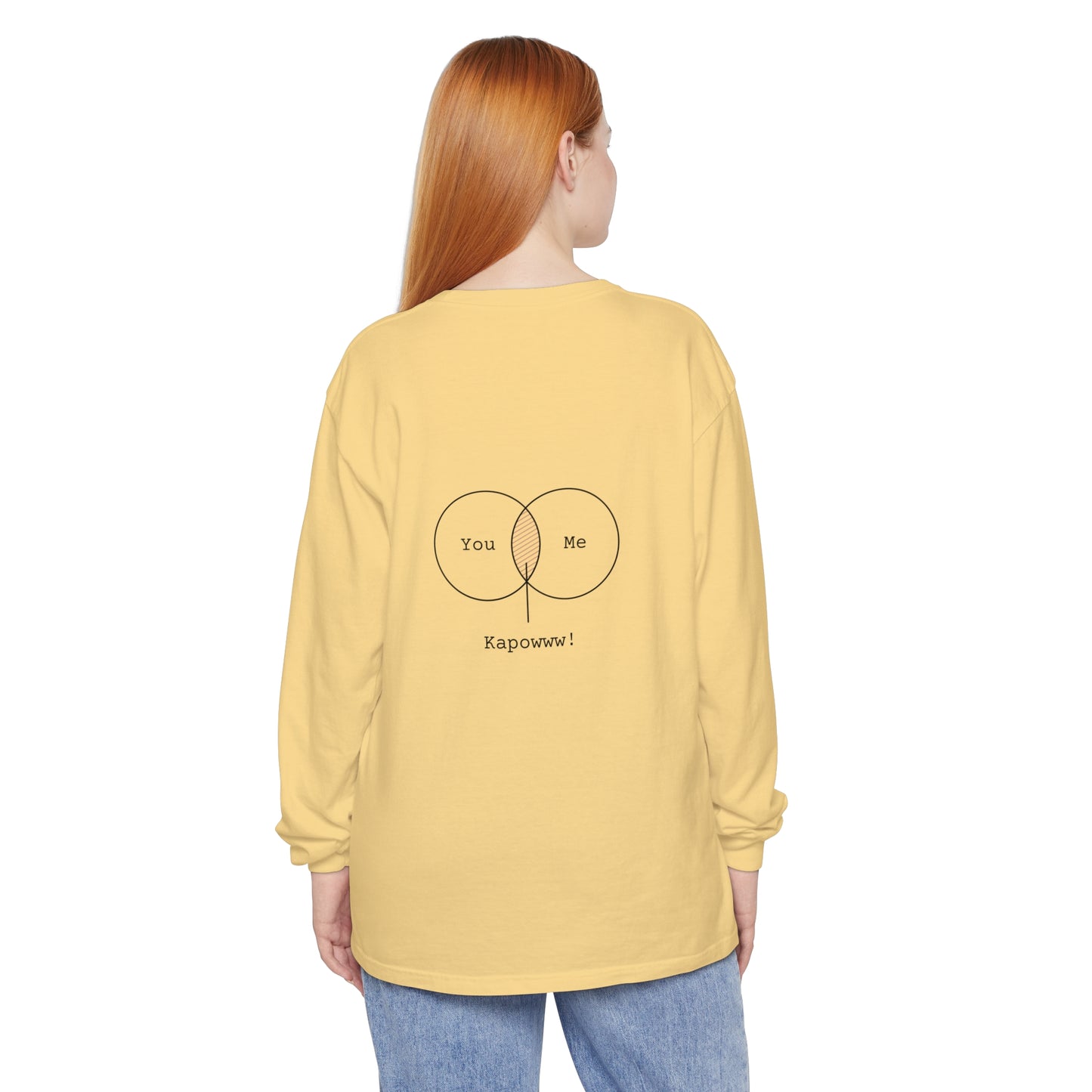 Copy of women Long Sleeve T-Shirt - You Me Kapowww! Casual Wear