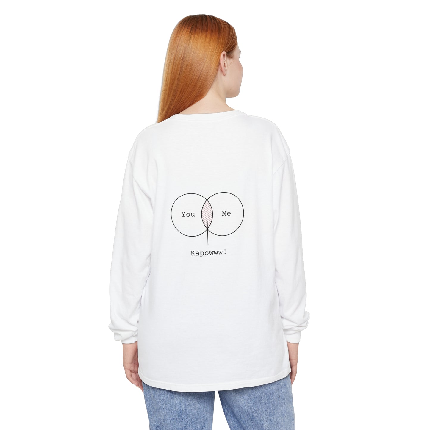 Copy of women Long Sleeve T-Shirt - You Me Kapowww! Casual Wear