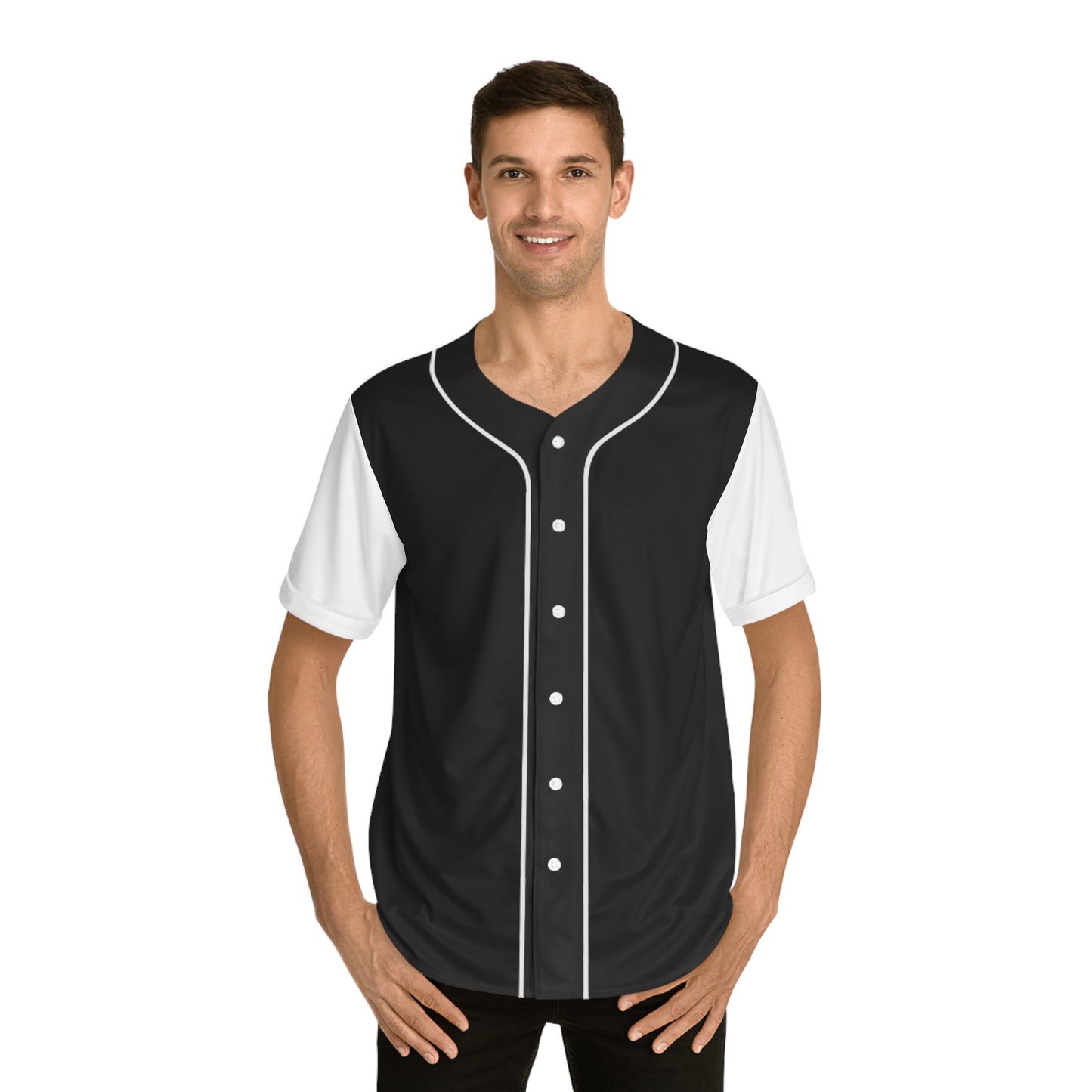 Stylish Men's Baseball Jersey - Perfect for Game Day and Casual Wear