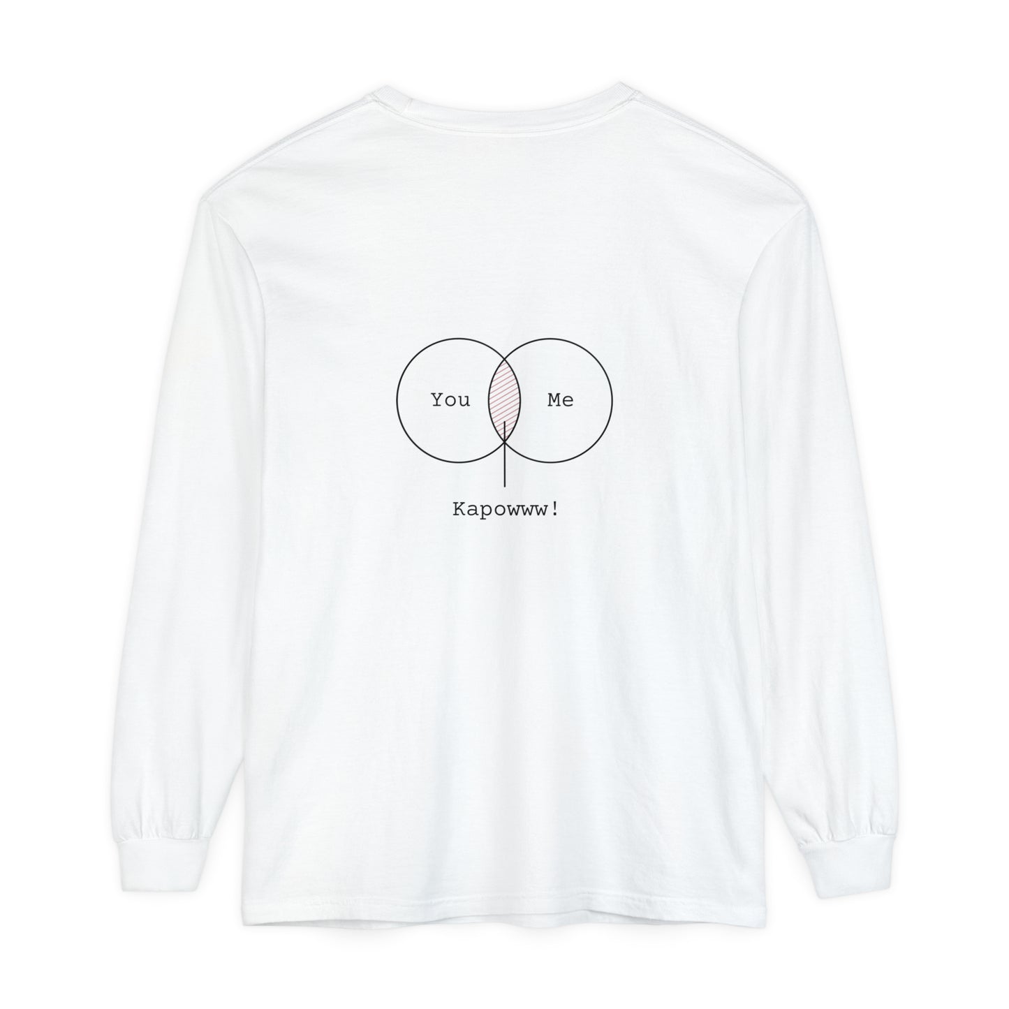 Copy of women Long Sleeve T-Shirt - You Me Kapowww! Casual Wear