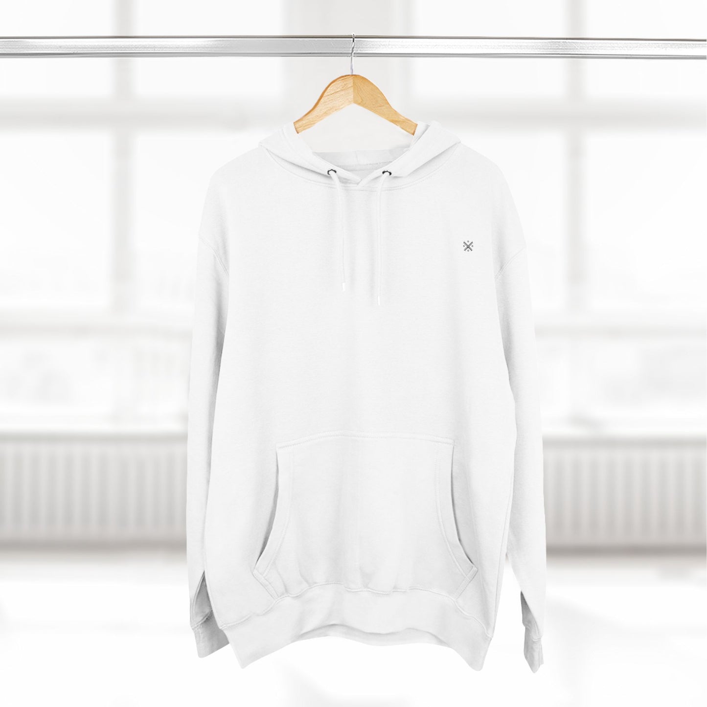 Cozy Three-Panel Fleece Hoodie for Everyday Comfort