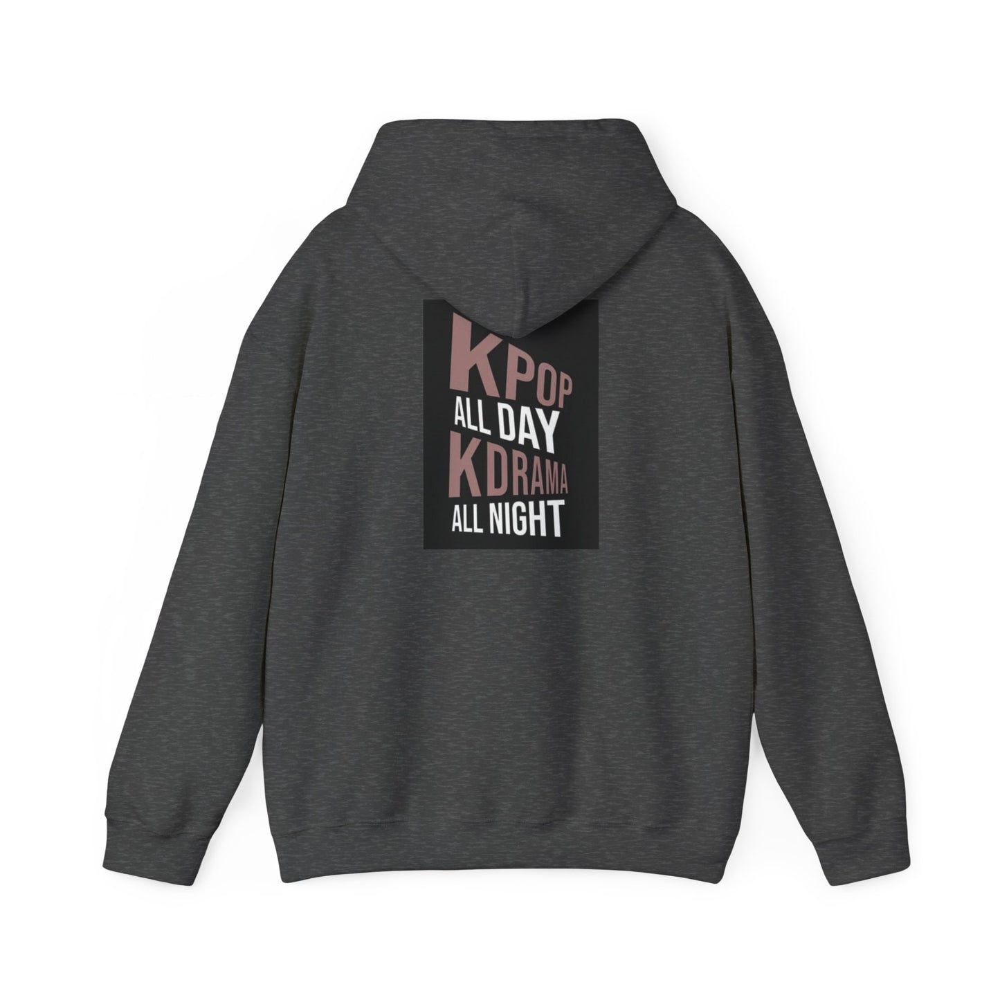 K-Pop All Day Unisex Hooded Sweatshirt - Perfect for Music Lovers