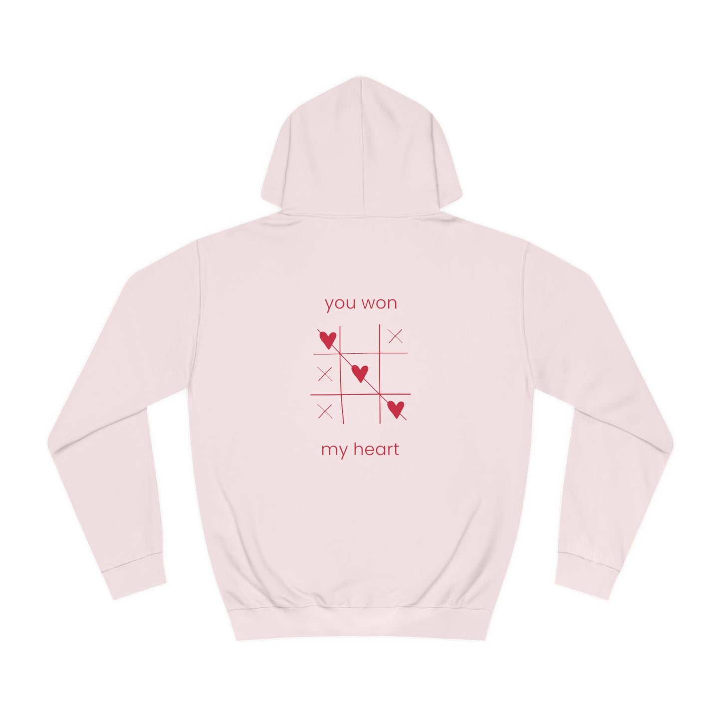 Copy of You Won My Heart Unisex College Hoodie - Stylish & Cozy Gift for Students