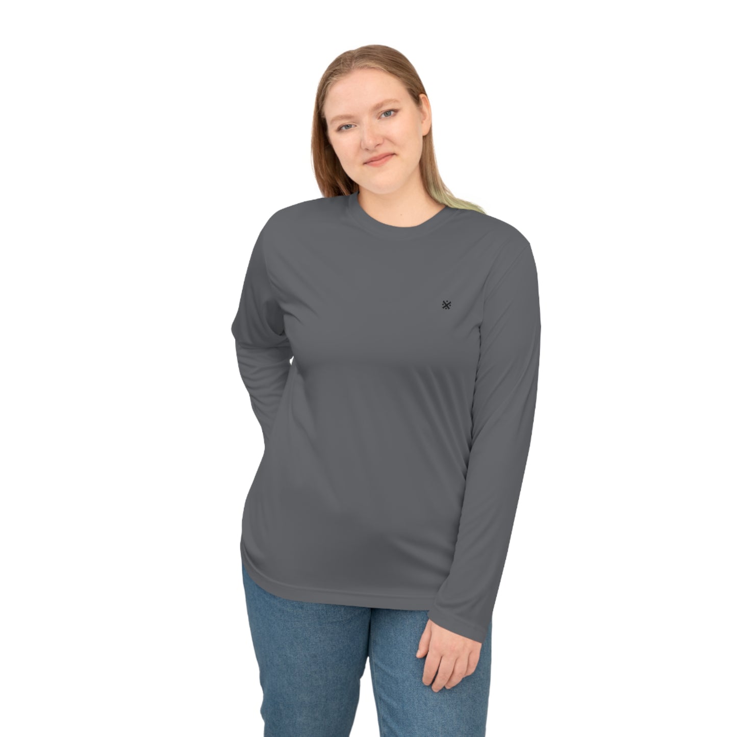 Unisex Performance Long Sleeve Shirt - Lightweight Activewear for Fitness Enthusiasts