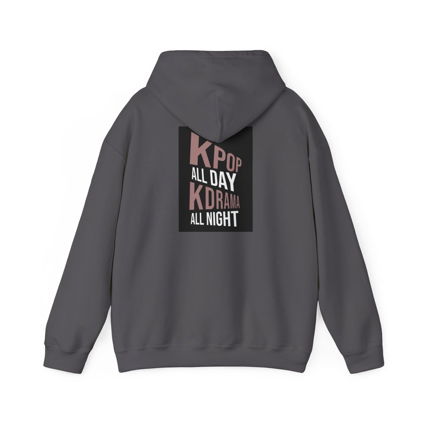 K-Pop All Day Unisex Hooded Sweatshirt - Perfect for Music Lovers