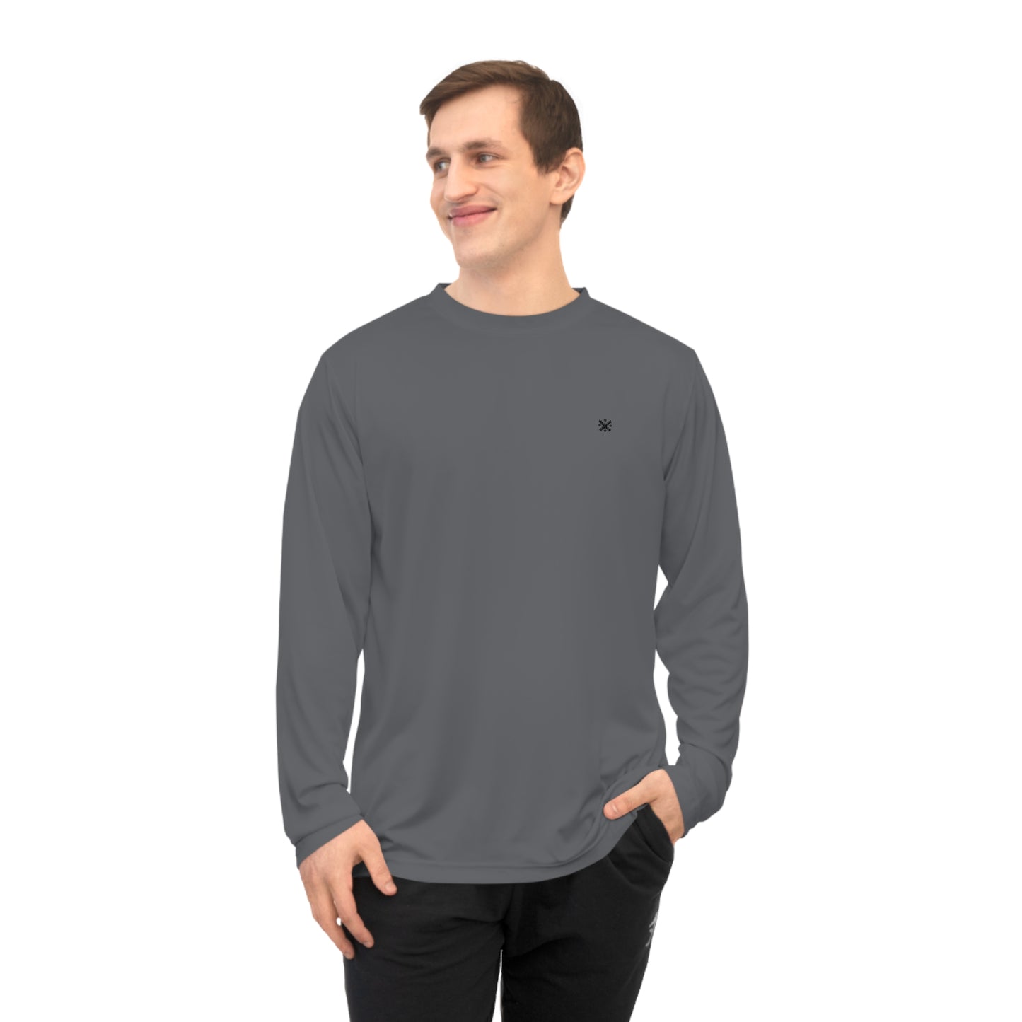 Unisex Performance Long Sleeve Shirt - Lightweight Activewear for Fitness Enthusiasts