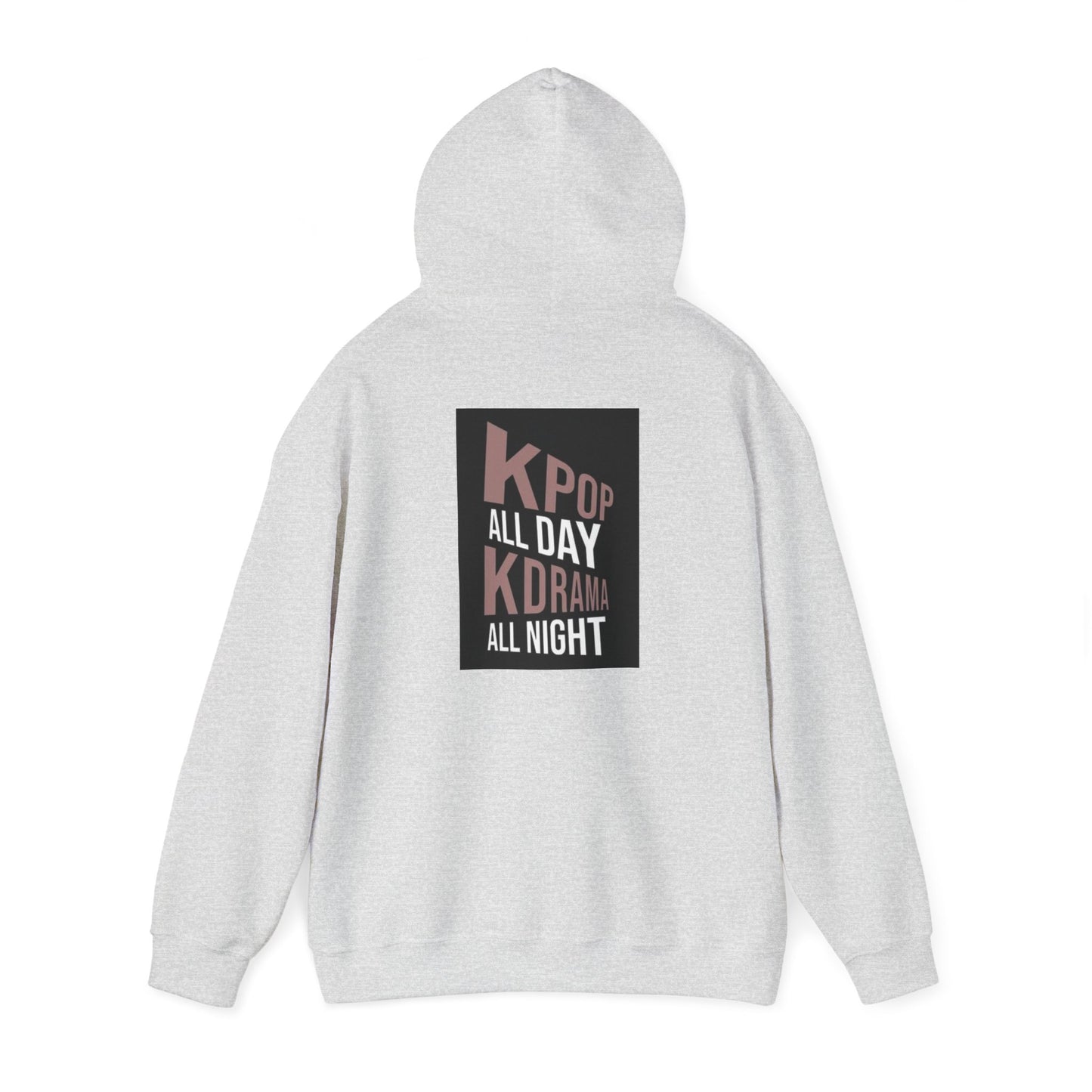 K-Pop All Day Unisex Hooded Sweatshirt - Perfect for Music Lovers