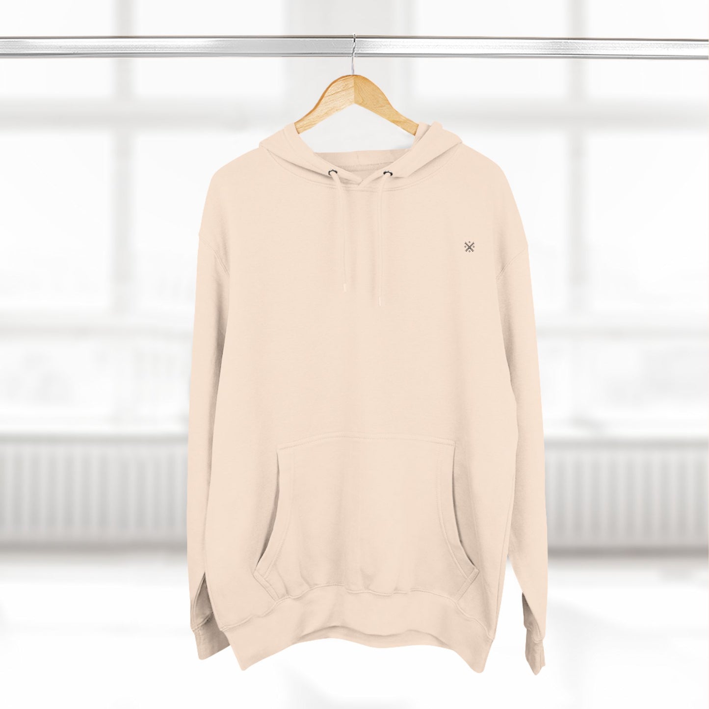 Cozy Three-Panel Fleece Hoodie for Everyday Comfort