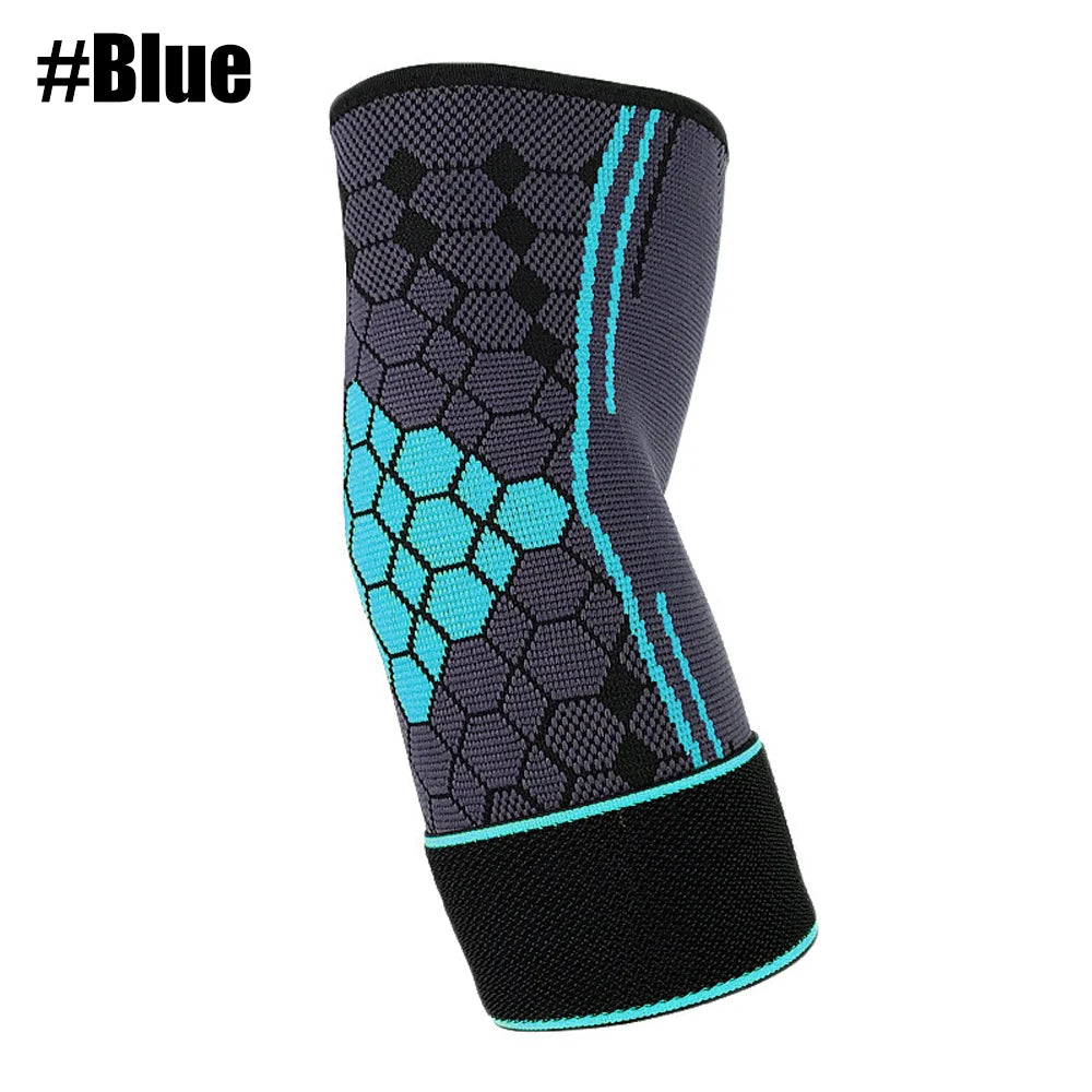 1/2Pcs Elbow Pad Support Knee Sleeve Adjustable Sports Outdoor Cycling Gym Elbow Guard Brace For Tendonitis Arthritis PainRelief