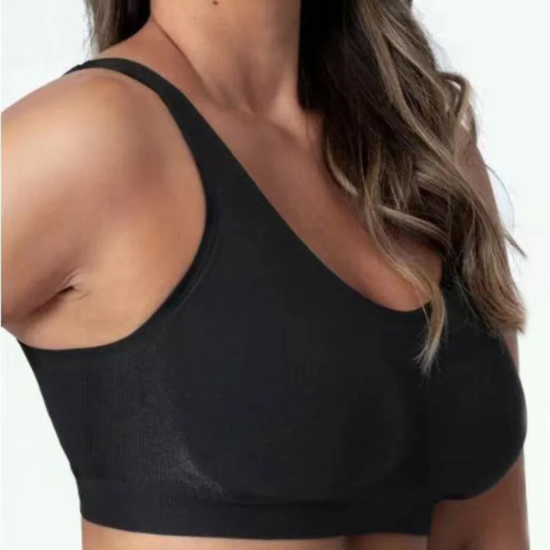 Nylon Bra Top Women Gym Sexy Tight Sports Bra Fitness Yoga Women's Underwear Chest Pad Removable Anti-shake ShaperBra