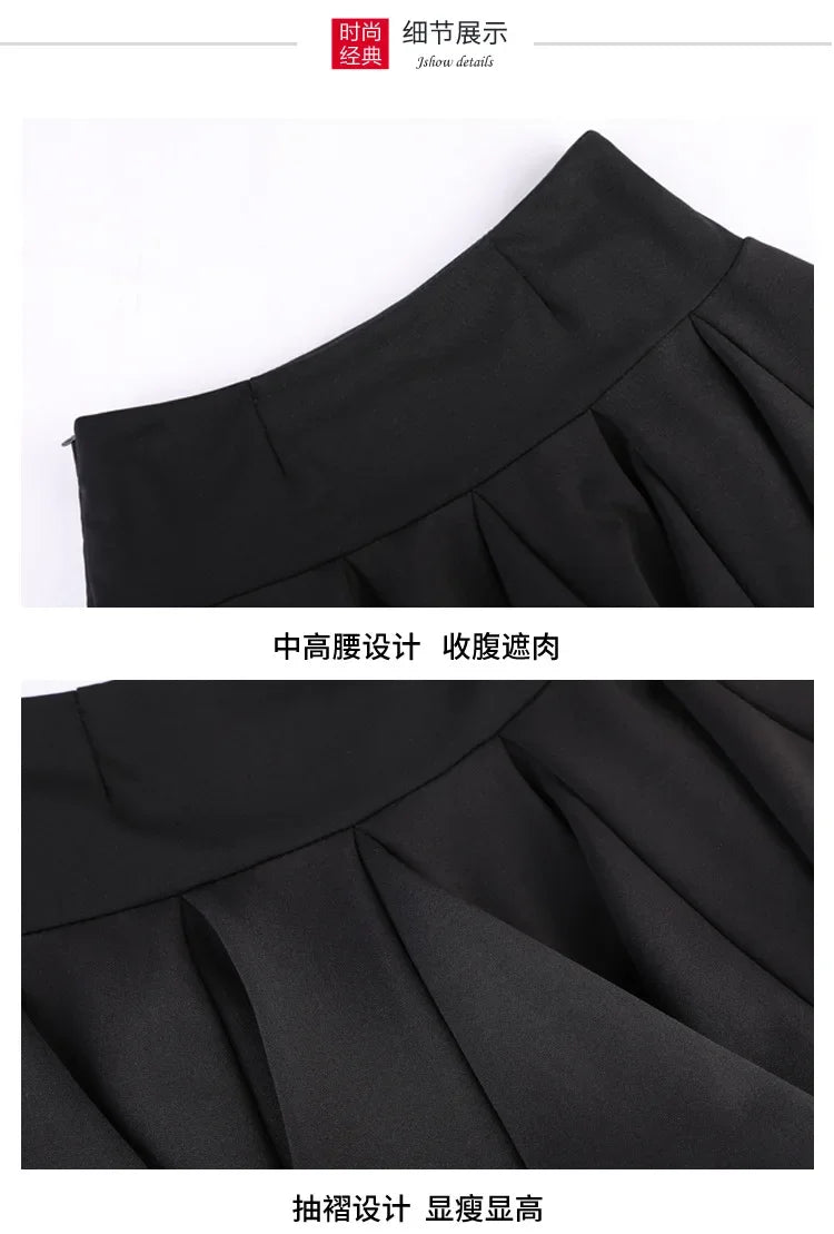 Korean Skirt Shorts Women High Waist Sexy Mini Skirts For Ladies Pleated Kawaii Skirt Female