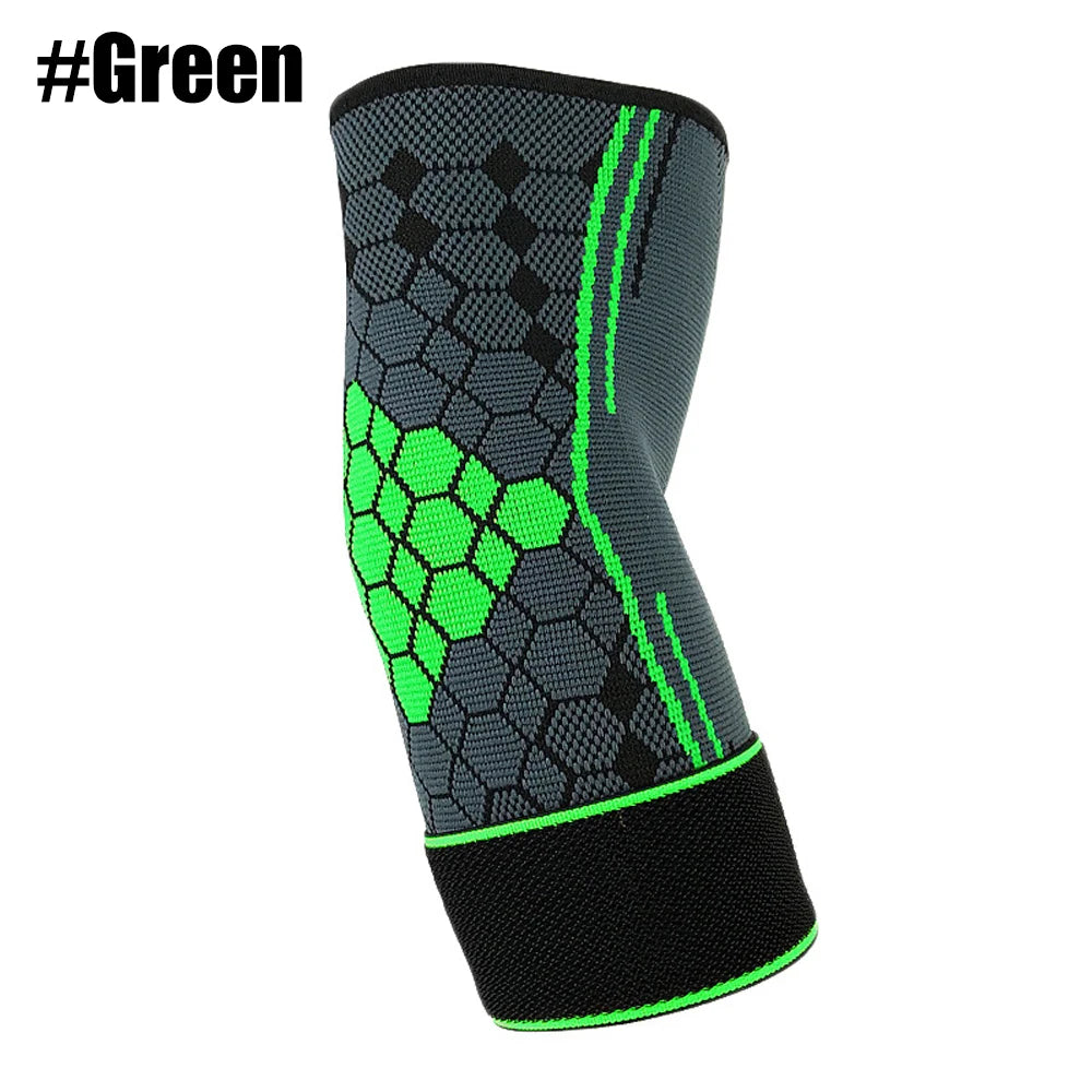 1/2Pcs Elbow Pad Support Knee Sleeve Adjustable Sports Outdoor Cycling Gym Elbow Guard Brace For Tendonitis Arthritis PainRelief